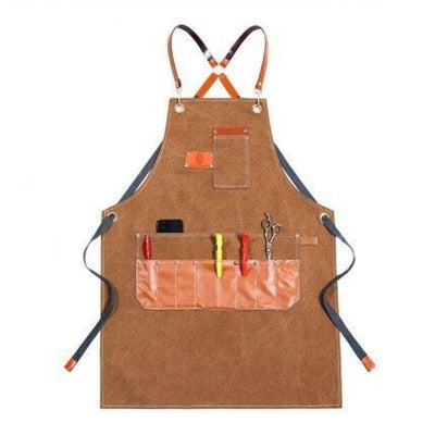 Tablier de Coiffeur Professionnel Marron