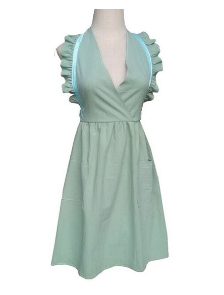 Tablier Femme Bleu