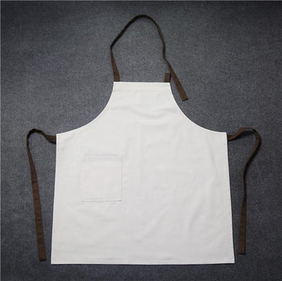 Tablier Personnalisé Logo Blanc et Marron