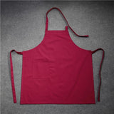 Tablier Personnalisé Logo Rouge Bordeaux