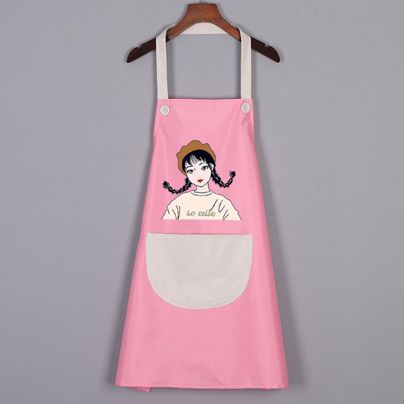 Tablier De Cuisine Femme Tablier En PVC Imperméable Tablier PVC Avec