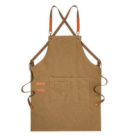 Tablier en Toile Kaki