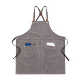 Tablier de Cuisine Homme Personnalisé Gris