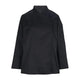 Kochjacke Damen, Schwarz, Vorderansicht