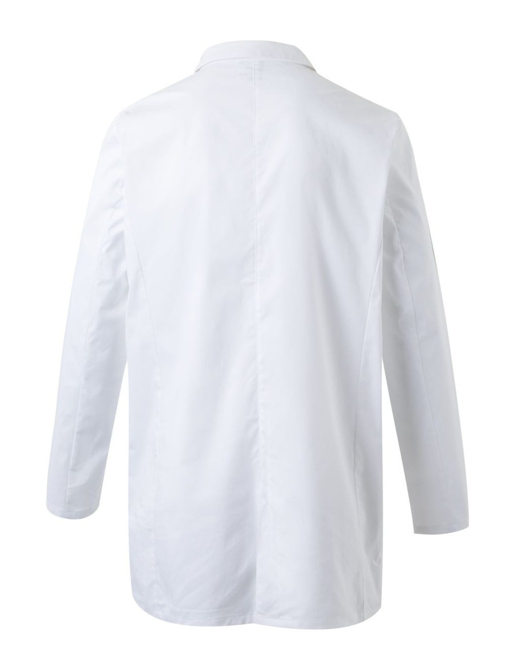 Blouse médecin homme blanche, de dos
