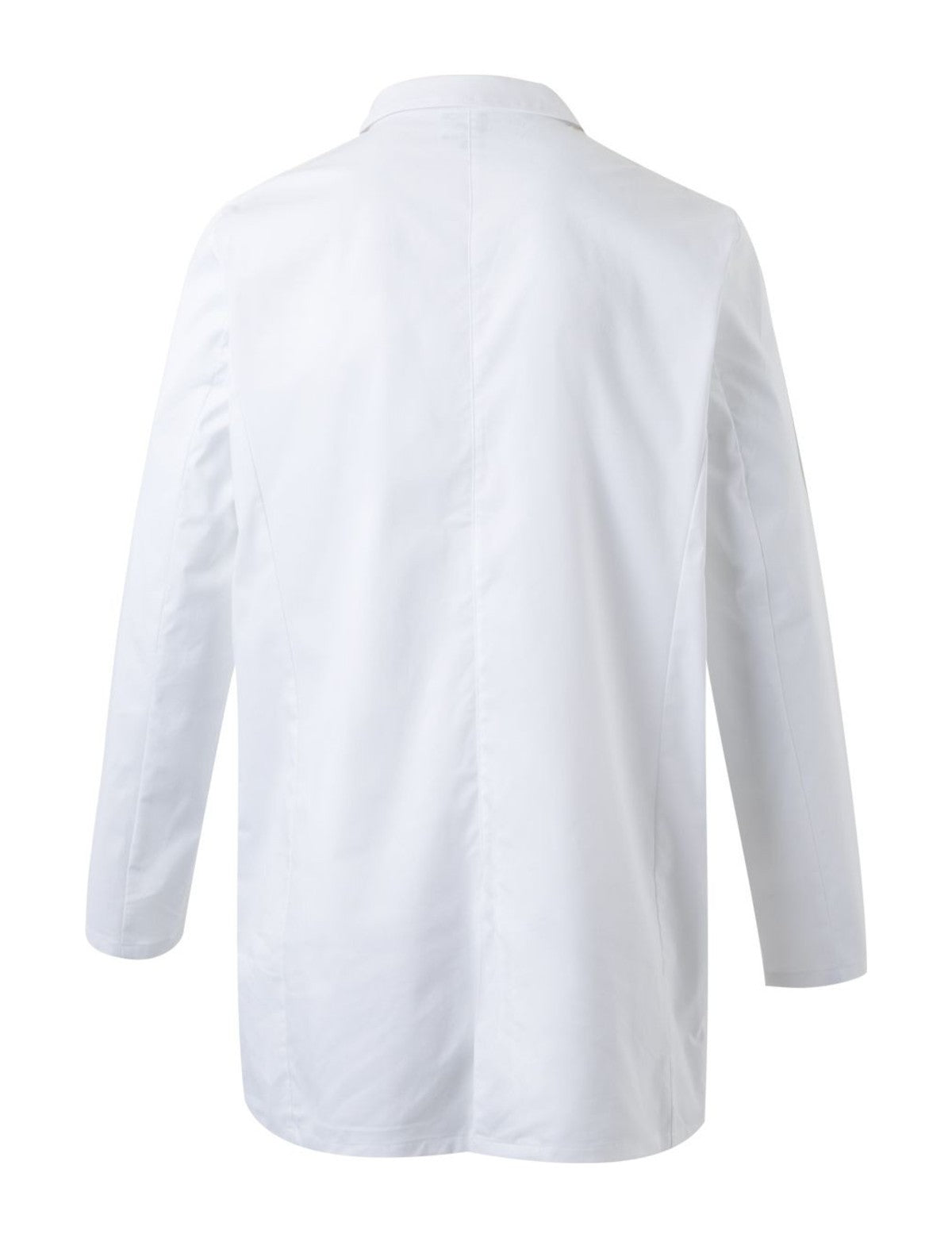 Blouse médecin homme blanche, de dos
