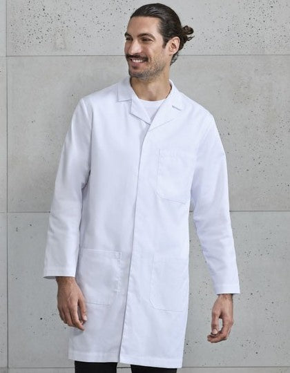Blouse travaux pratiques blanche, photo portée