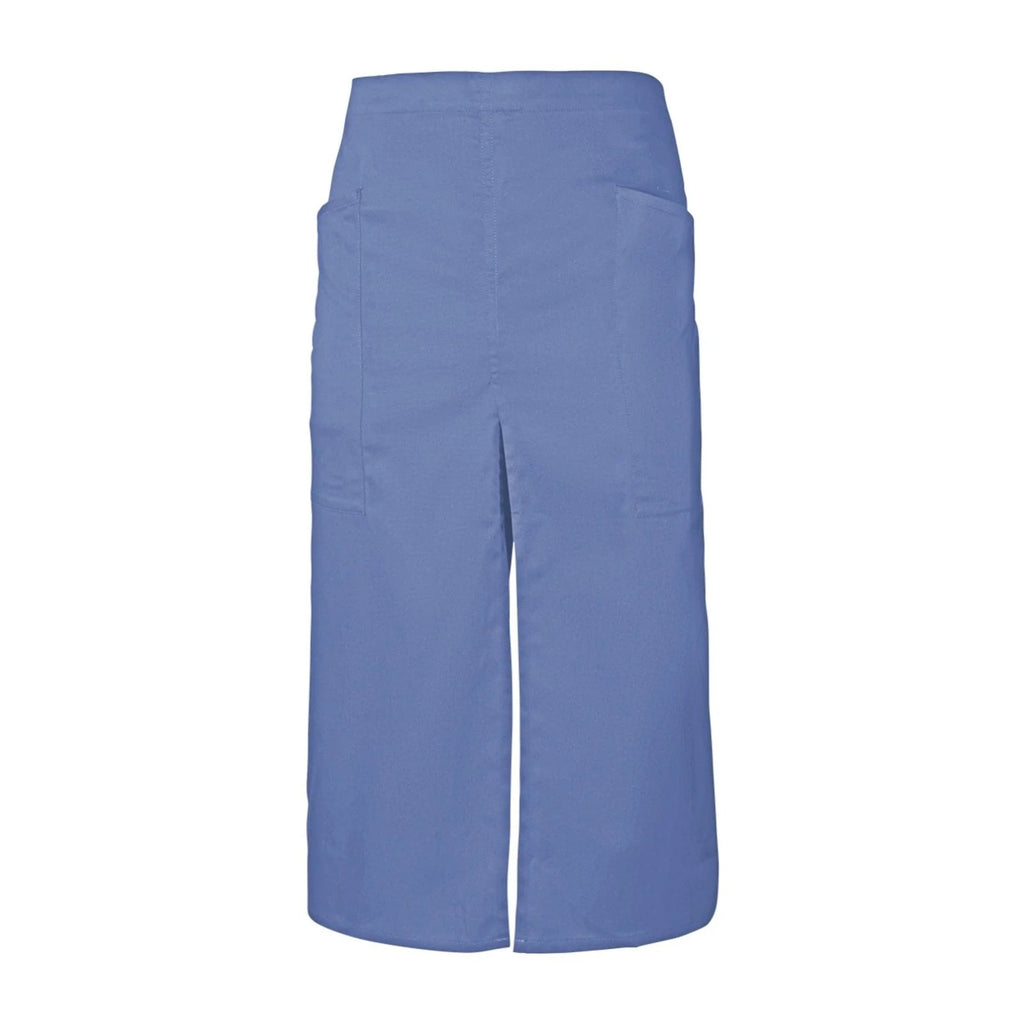 Vorbinder als Schürzenrock, Himmelblau, Vorderansicht