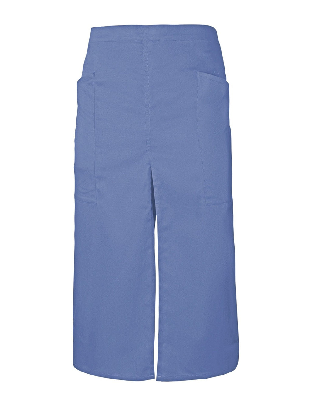 Jupe Tablier, bleu ciel, de face