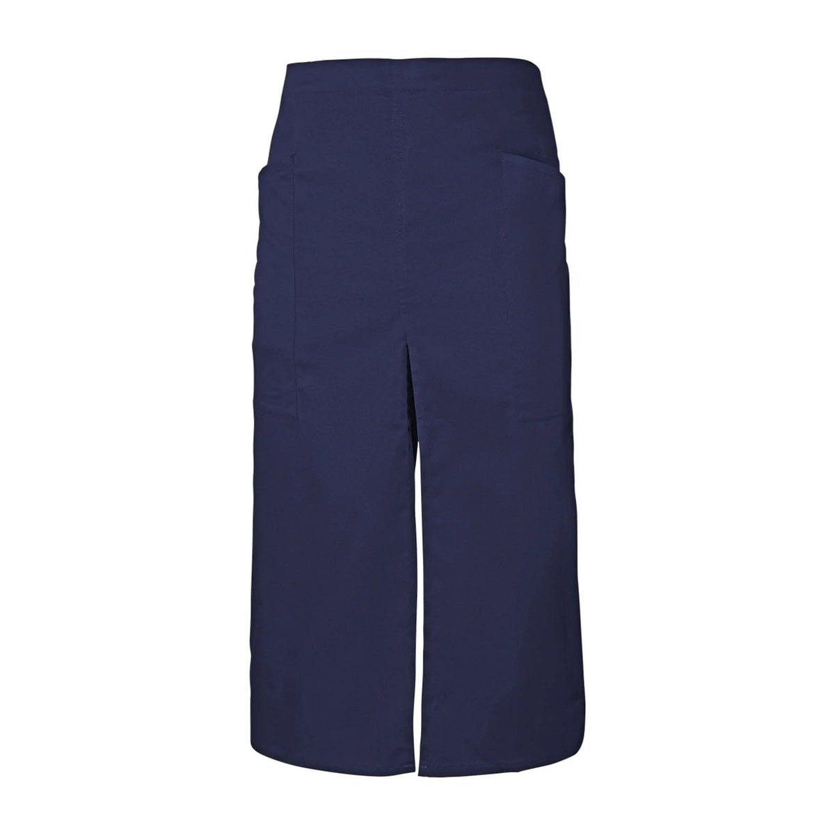 Vorbinder als Schürzenrock, Marineblau, Vorderansicht