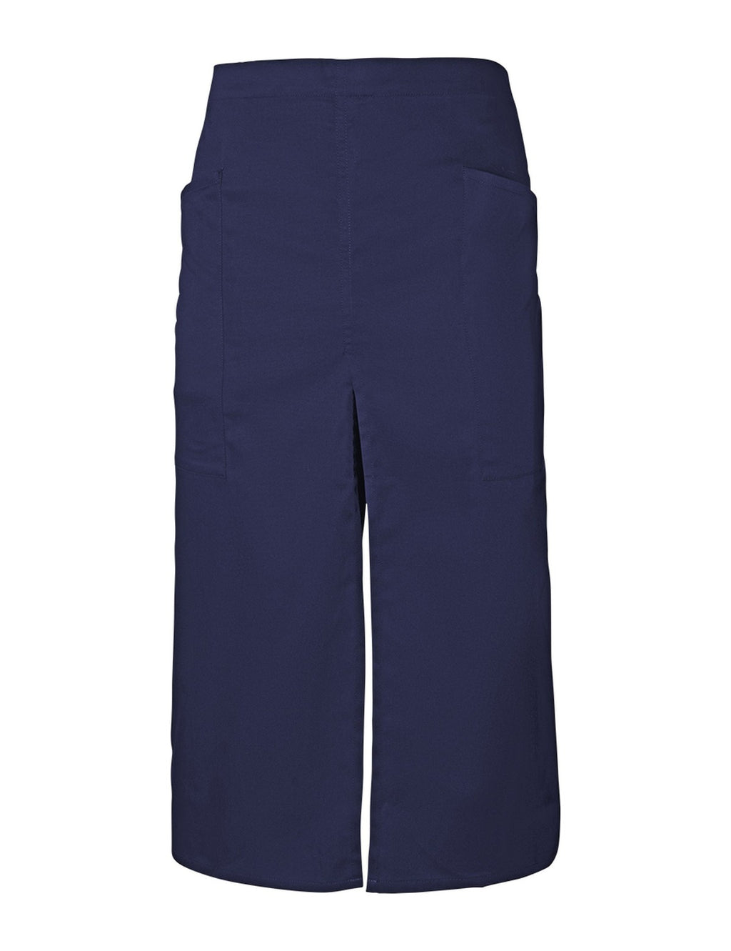 Jupe Tablier, bleu marine, de face