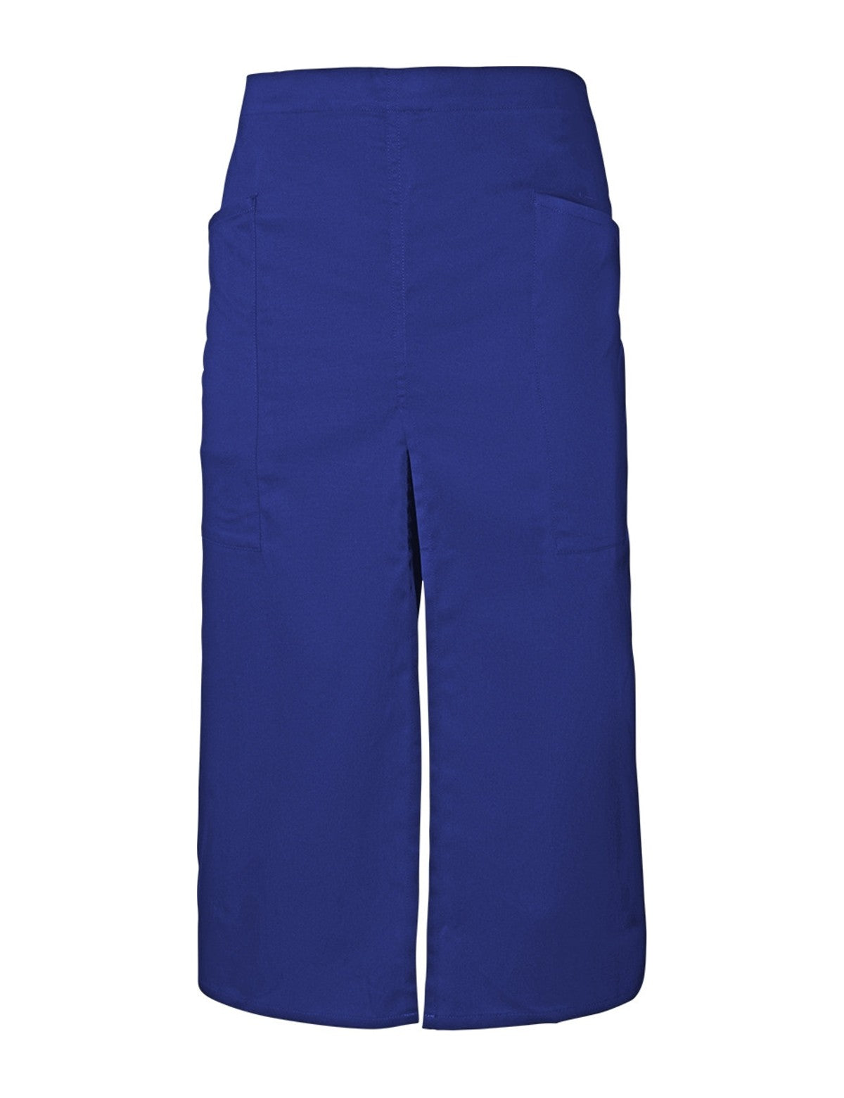 Jupe Tablier, bleu roi, de face