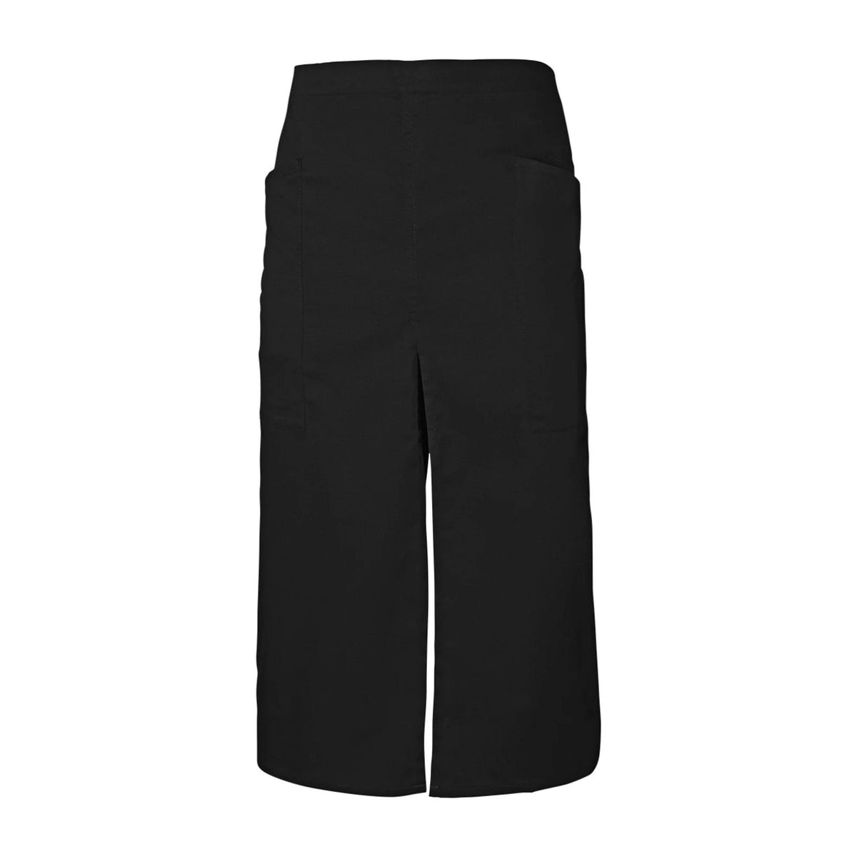 Vorbinder als Schürzenrock, Schwarz, Vorderansicht