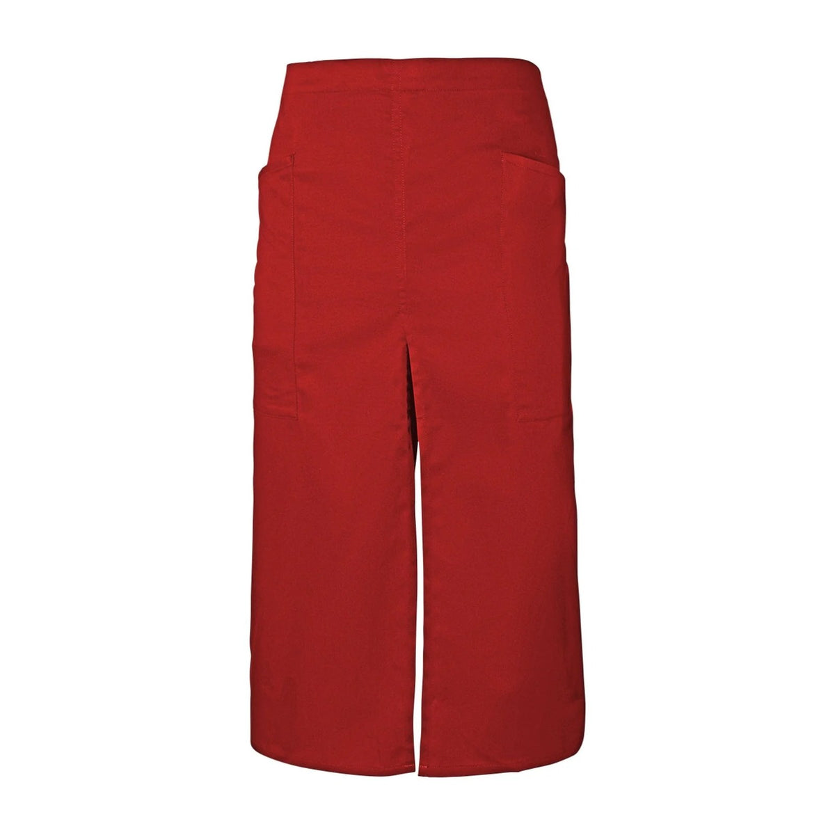 Vorbinder als Schürzenrock, Rot, Vorderansicht
