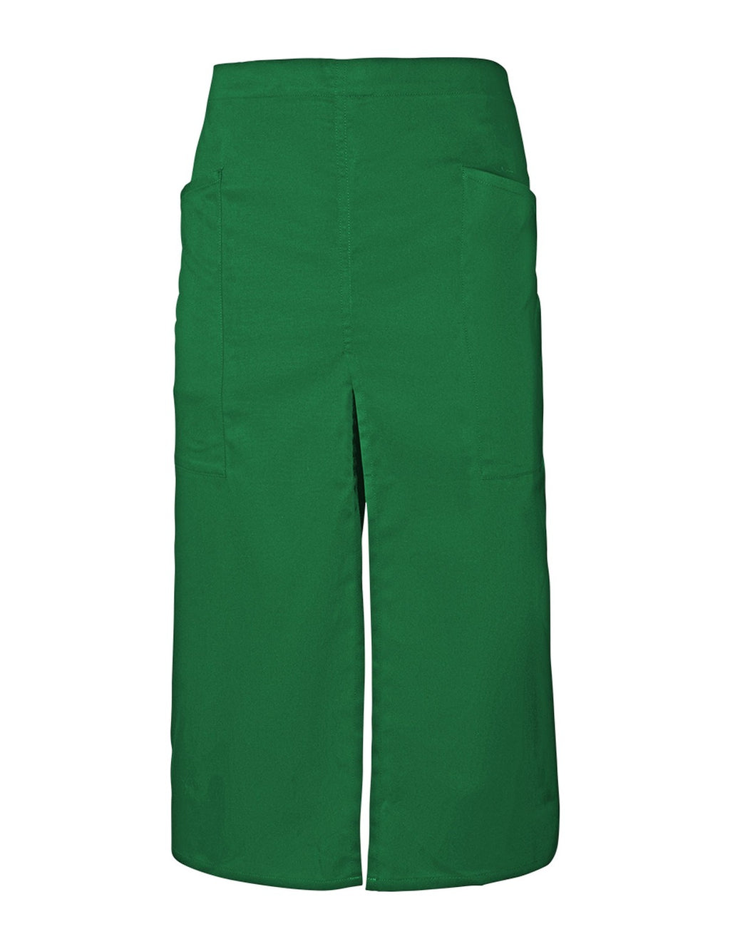 Jupe Tablier, vert, de face