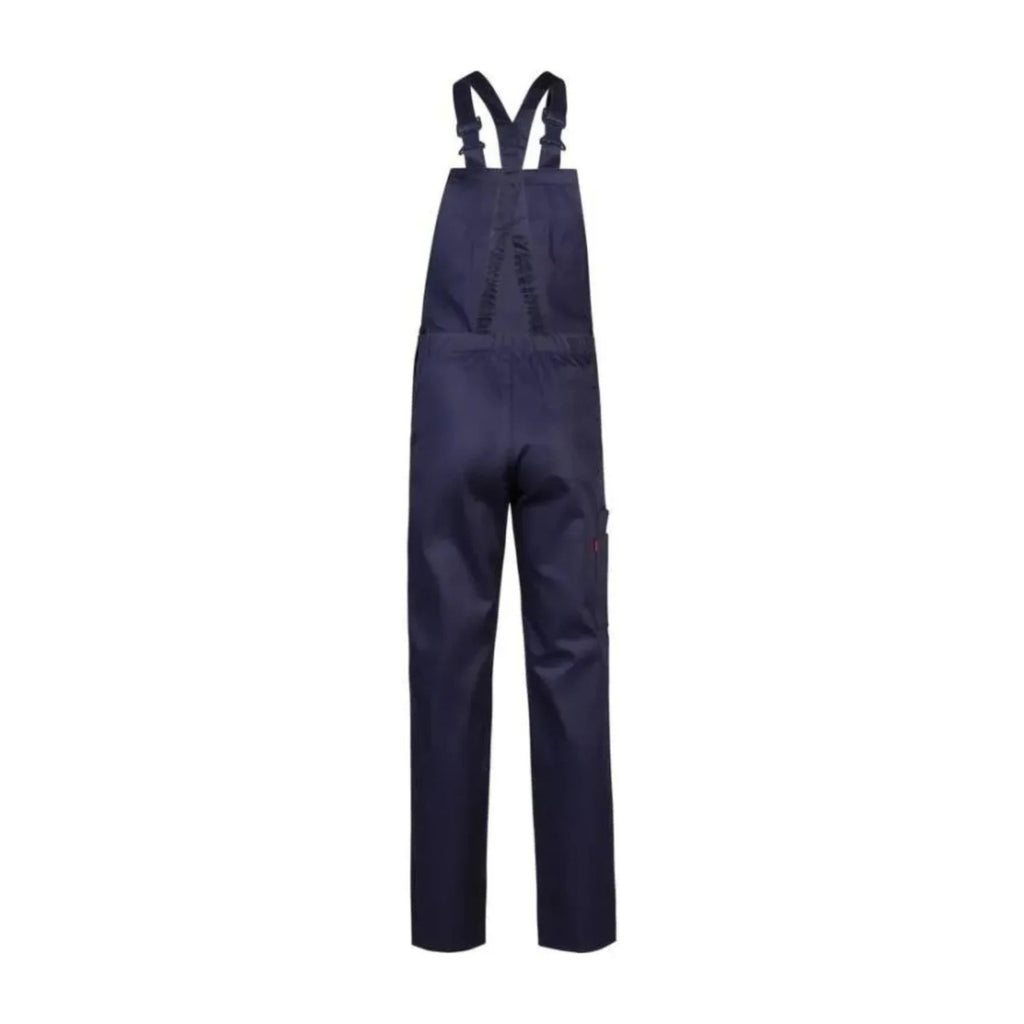 Latzhose Blau, Marineblau, Rückansicht