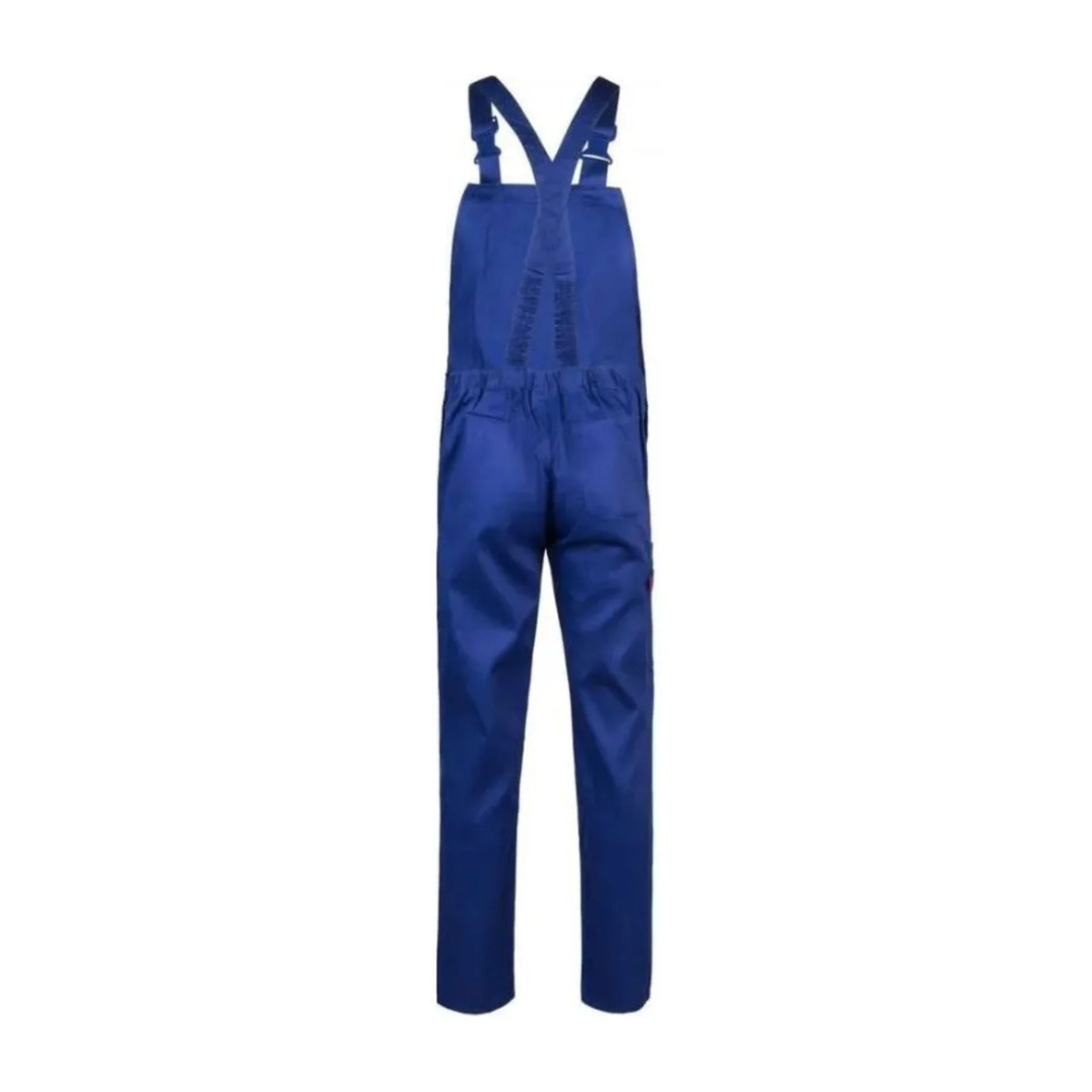 Latzhose Blau, Royalblau, Rückansicht
