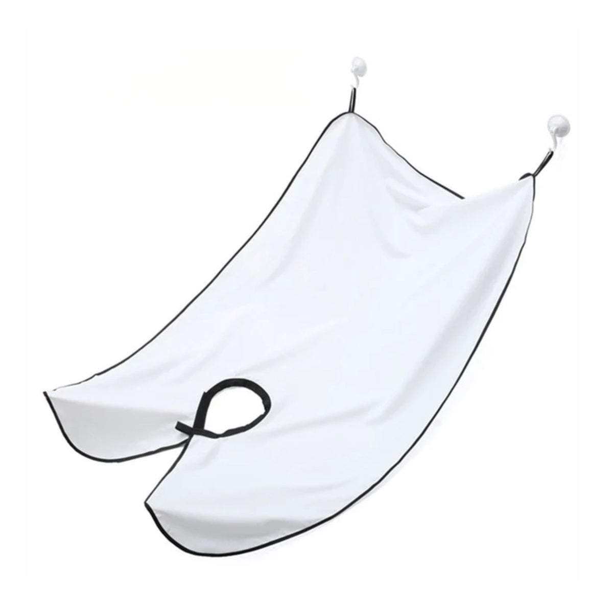 Tablier à barbe, blanc
