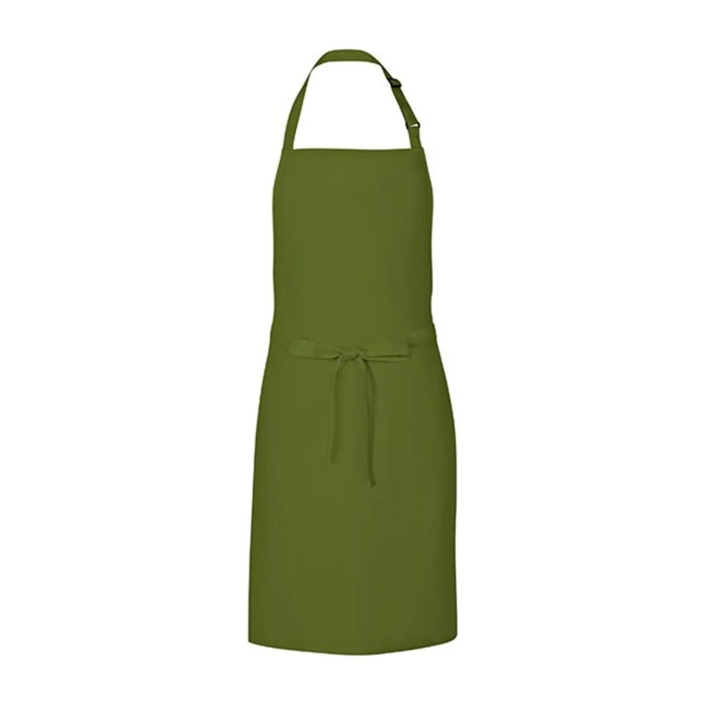 Tablier à Personnaliser, vert olive, de face