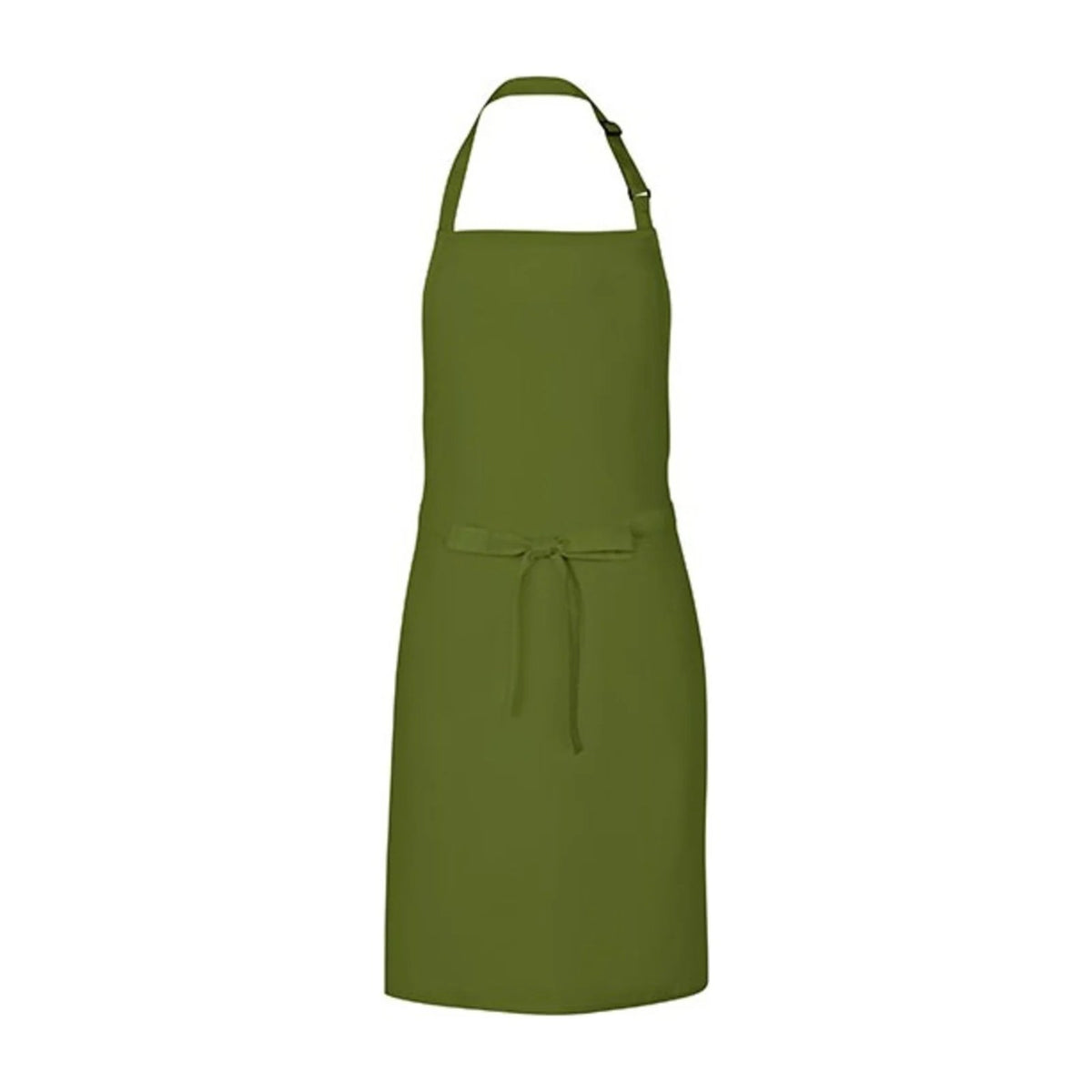 Tablier à Personnaliser, vert olive, de face