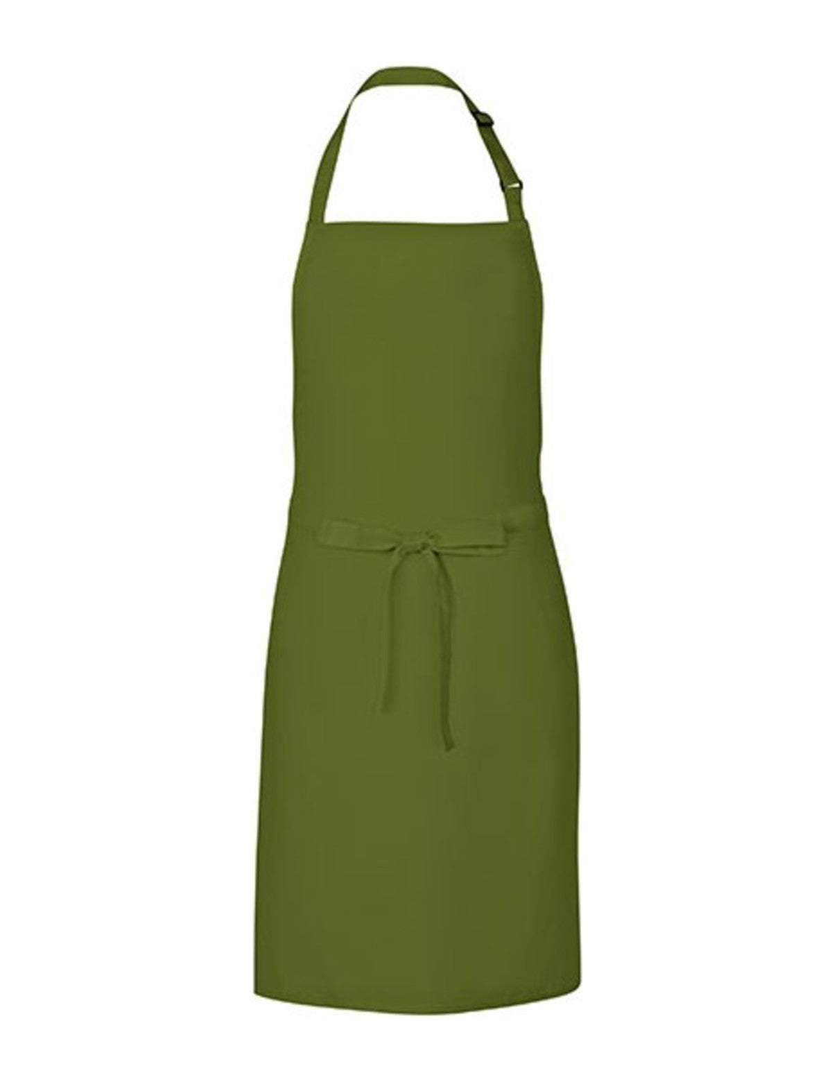 Tablier à Personnaliser, vert olive, de face