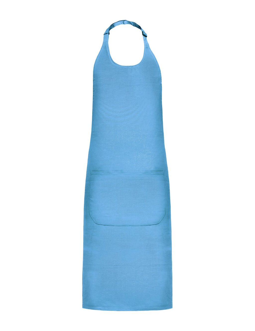 Tablier à Bavette, bleu ciel, de face
