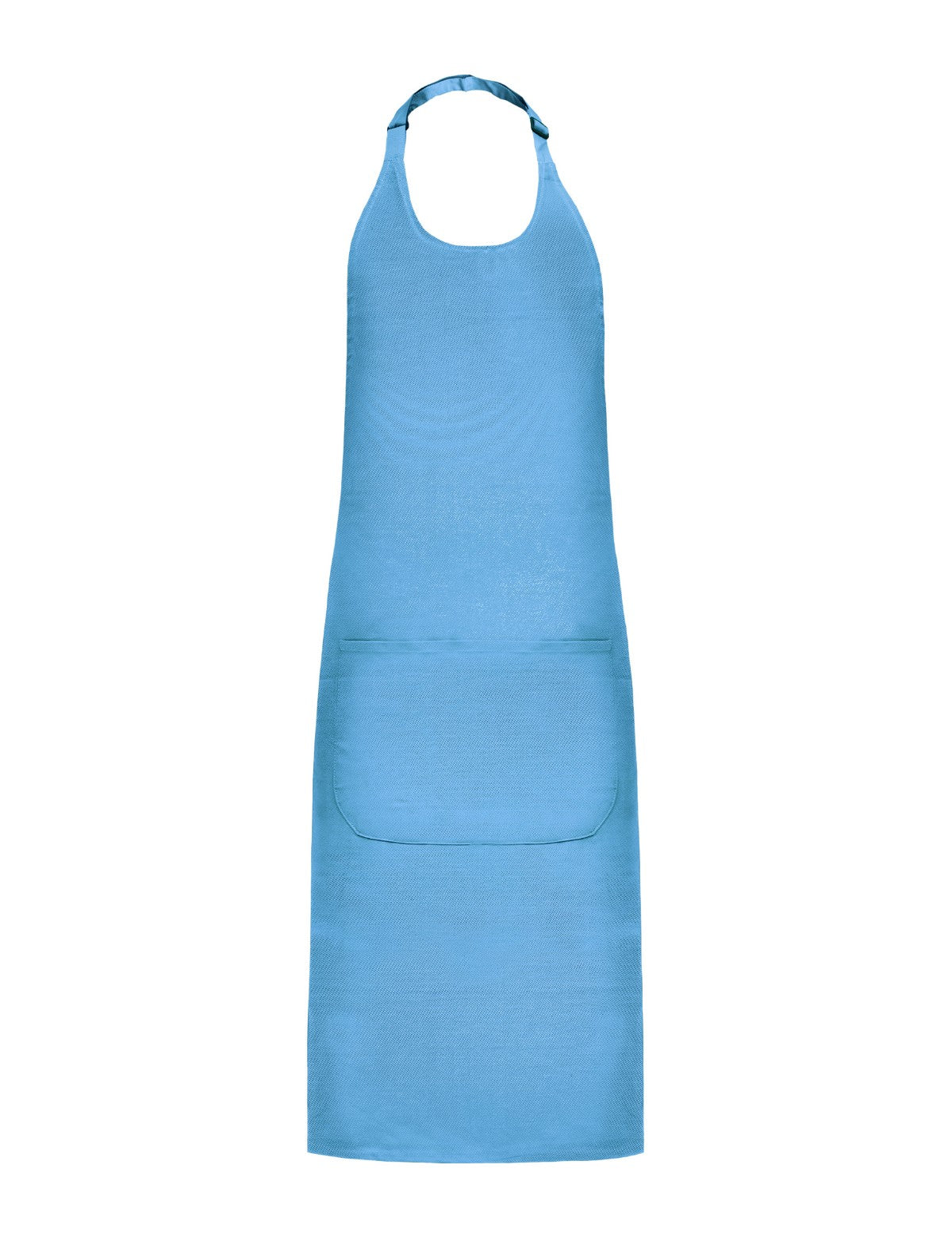 Tablier à Bavette, bleu ciel, de face