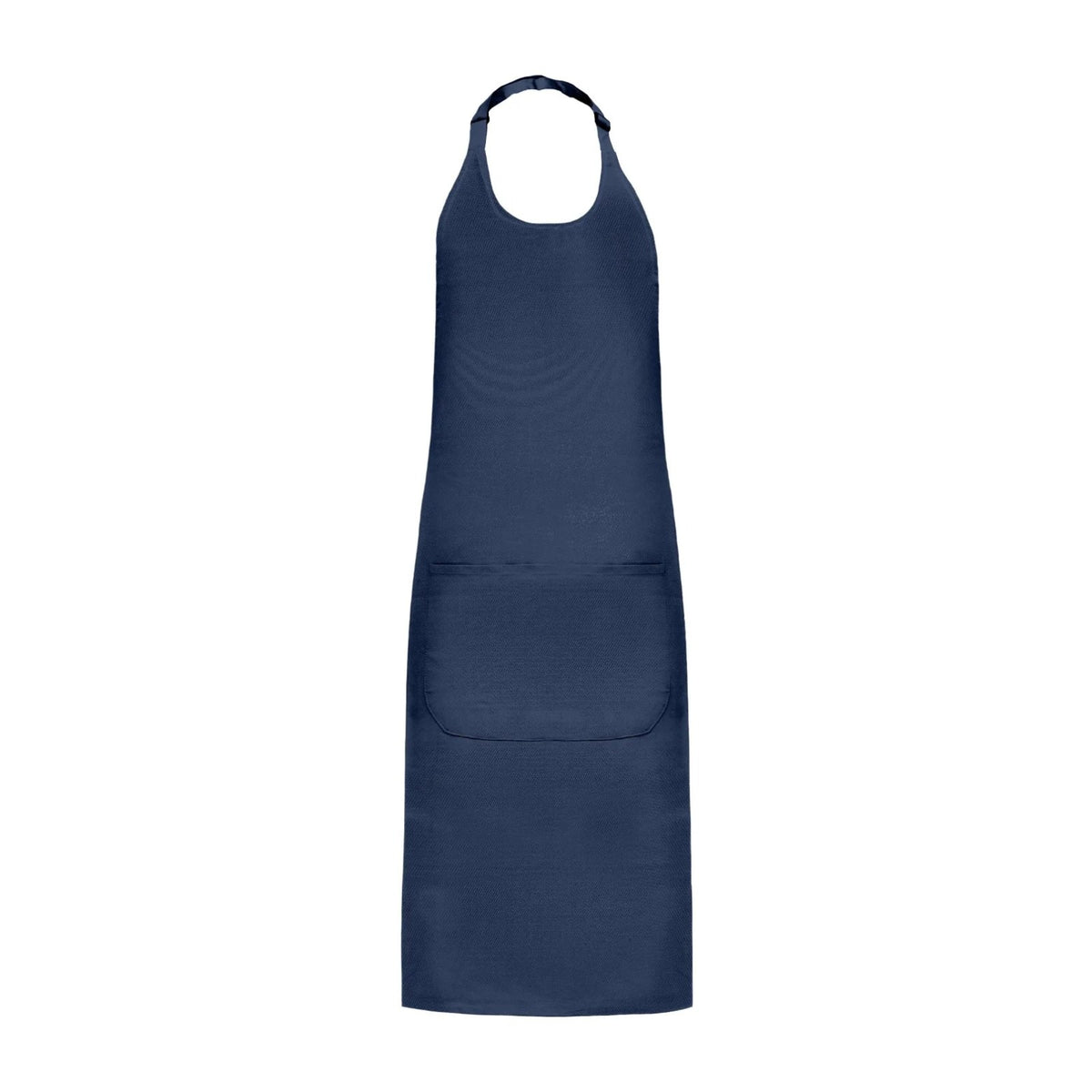 Latzschürze, Marineblau, Vorderansicht