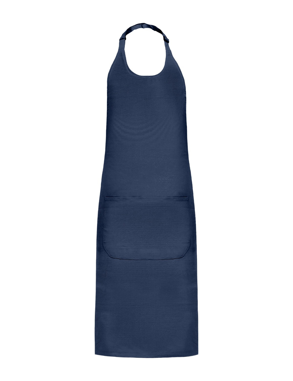 Tablier à Bavette, bleu marine, de face