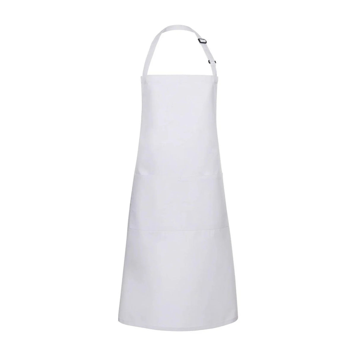 Tablier de Cuisine Blanc, coloris blanc, sur fond blanc
