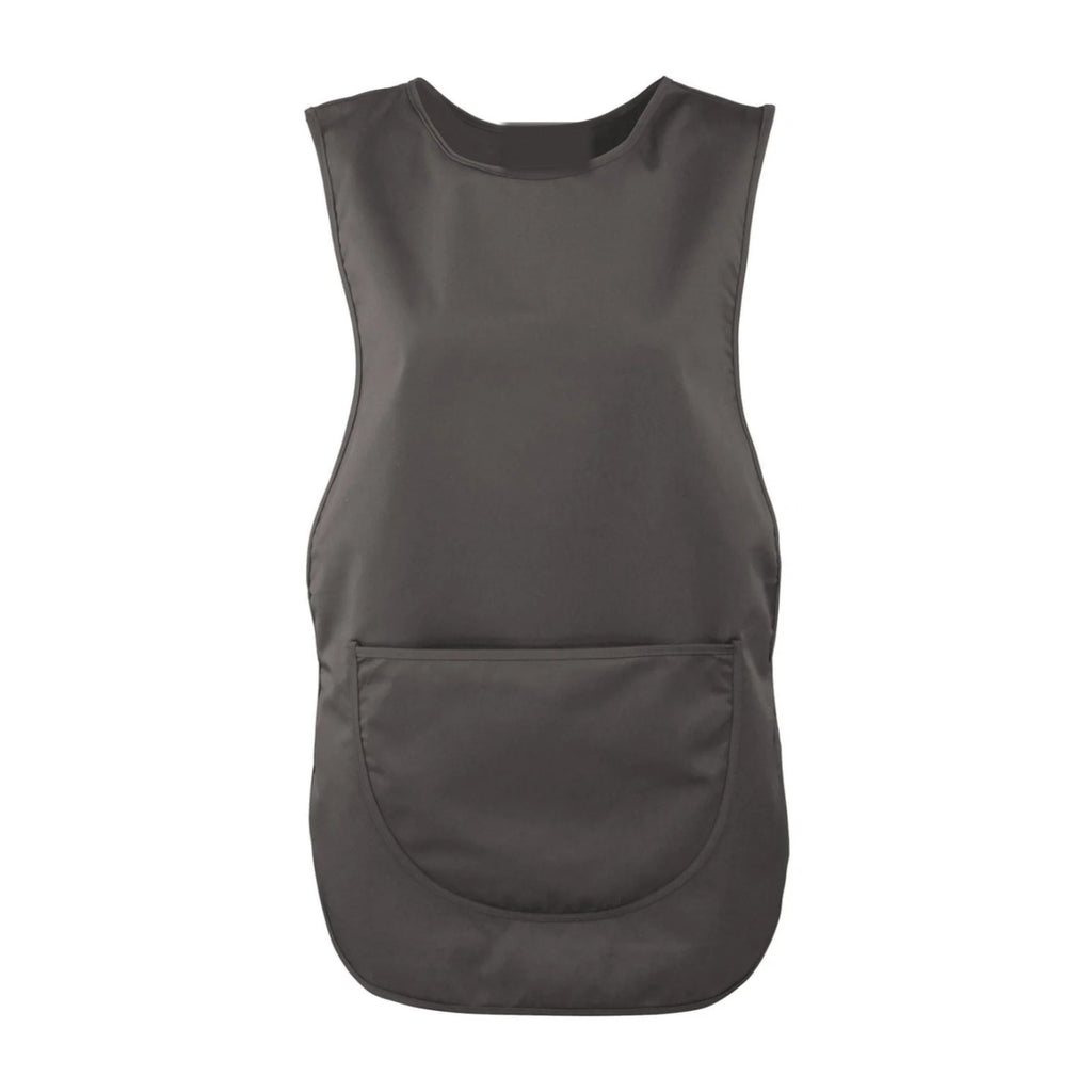 Tablier Chasuble, coloris gris foncé, sur fond blanc