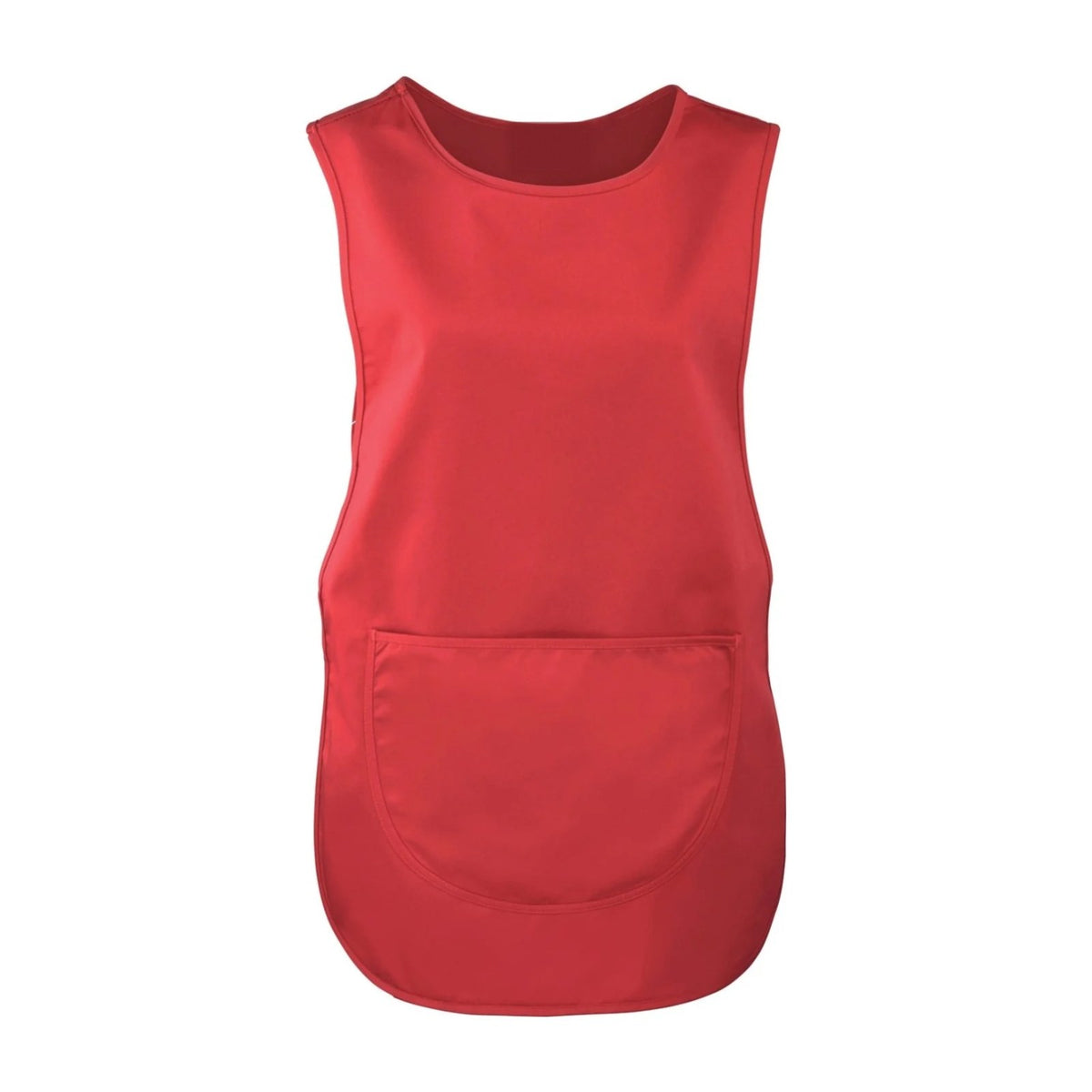 Tablier Chasuble, coloris rouge, sur fond blanc