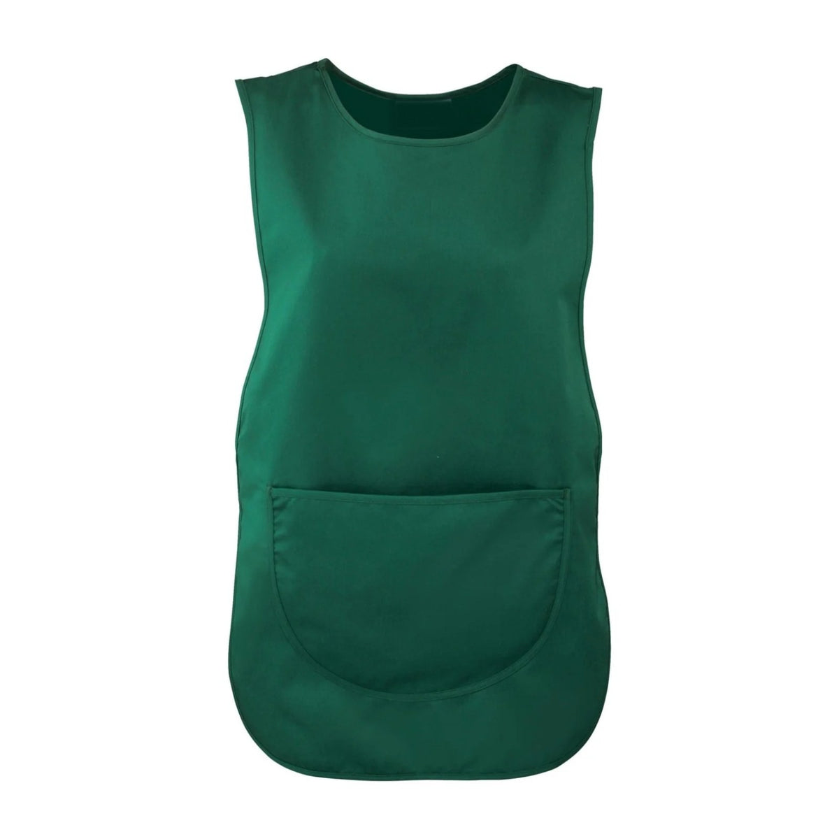 Tablier Chasuble, coloris vert bouteille, sur fond blanc