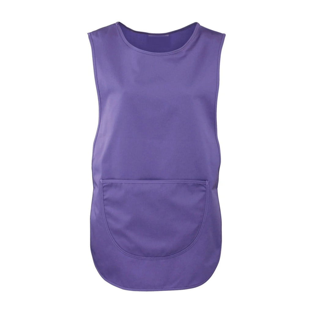Tablier Chasuble, coloris violet, sur fond blanc