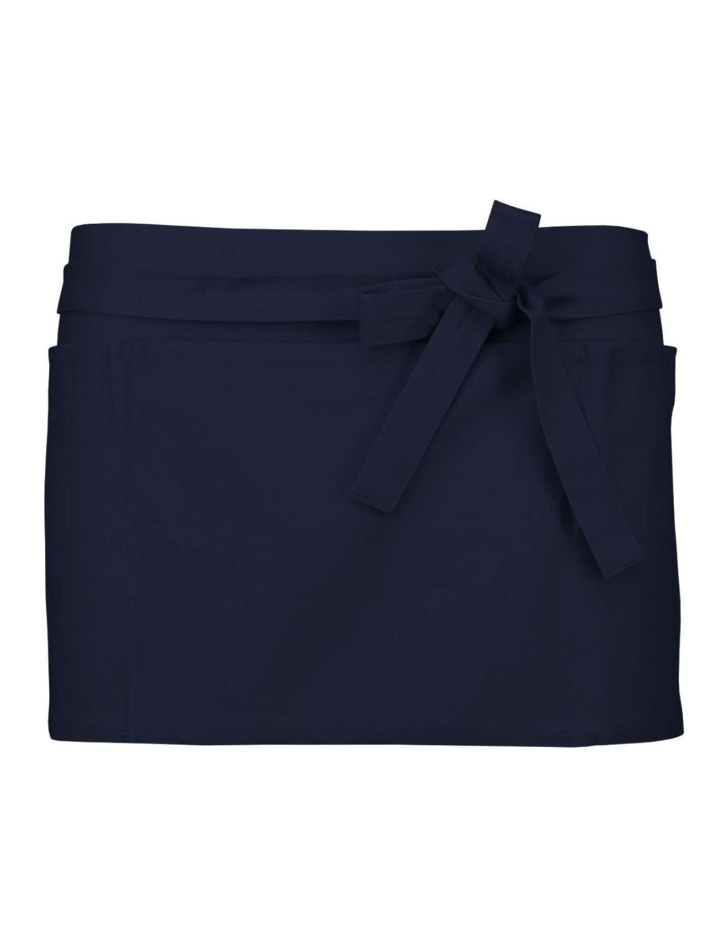 Tablier Court, bleu marine, de face