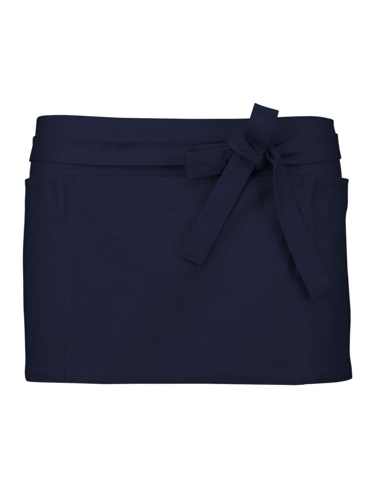 Tablier Court, bleu marine, de face