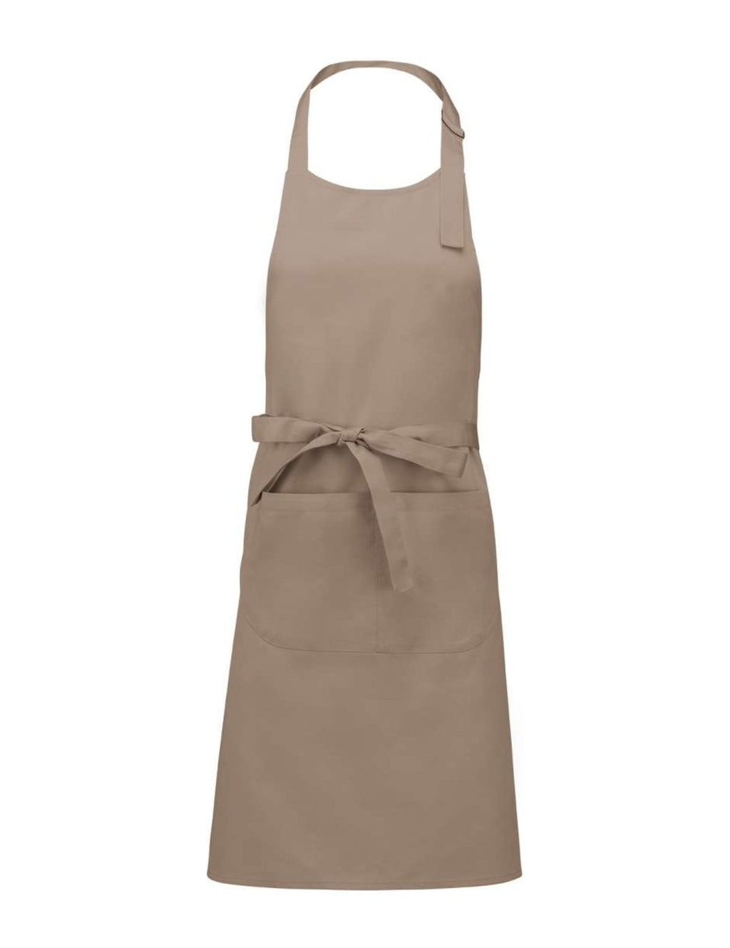 Tablier de Cuisine Léger, beige, de face