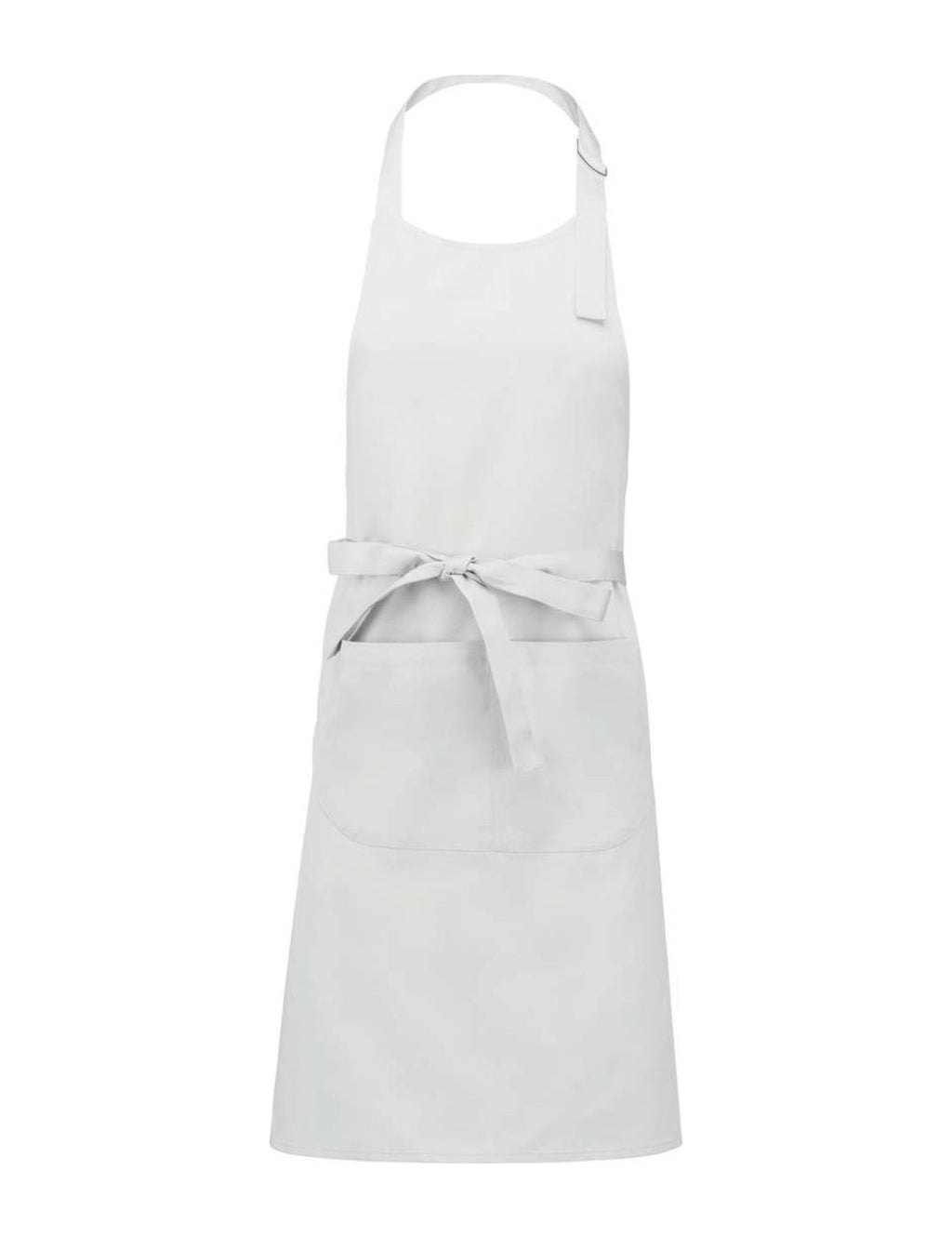 Tablier de Cuisine Léger, blanc, de face