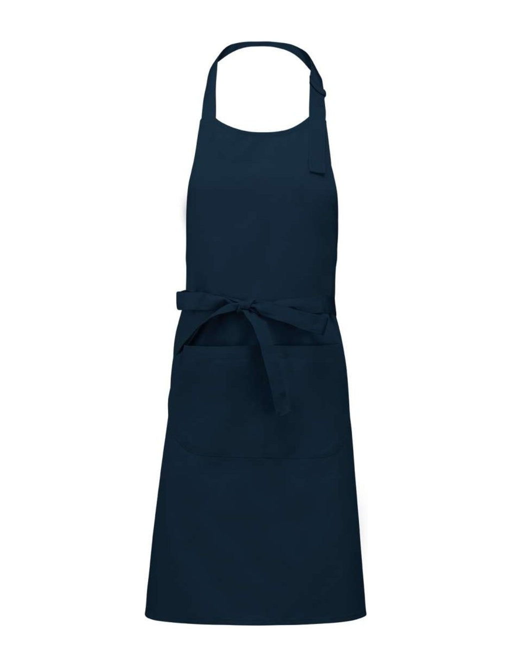 Tablier de Cuisine Léger, bleu marine, de face