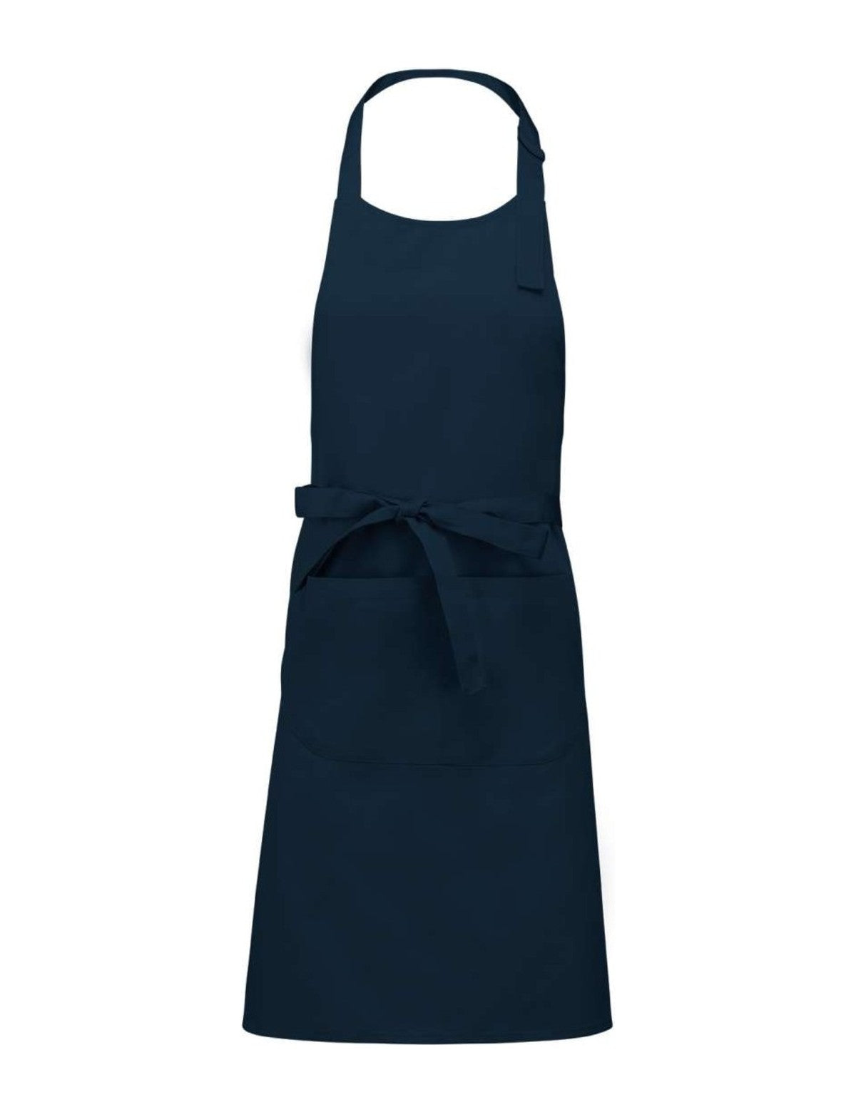 Tablier de Cuisine Léger, bleu marine, de face
