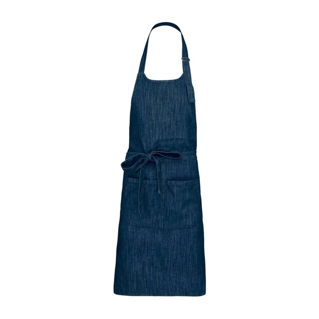 Kochschürze Leicht, Denim, Vorderansicht