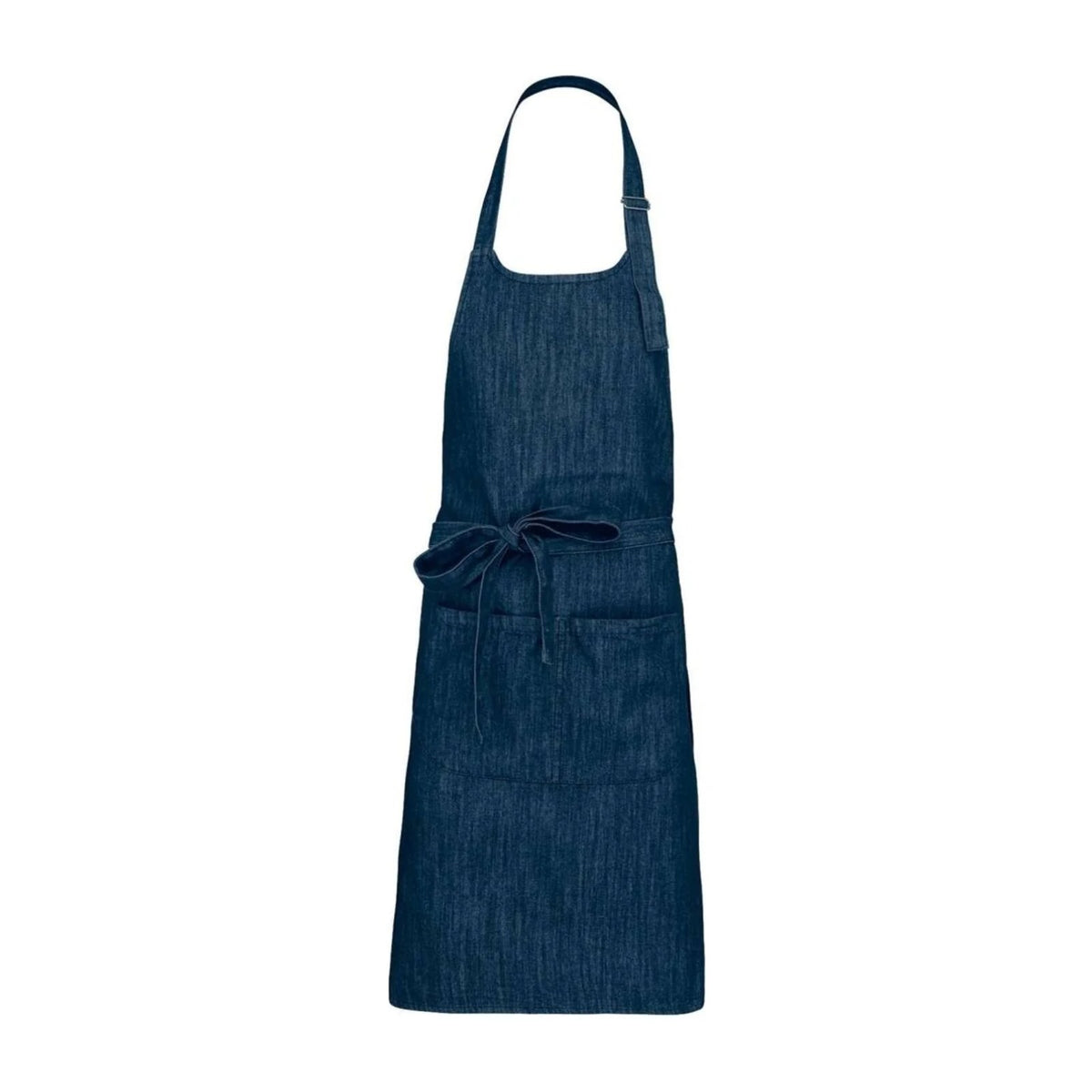 Kochschürze Leicht, Denim, Vorderansicht