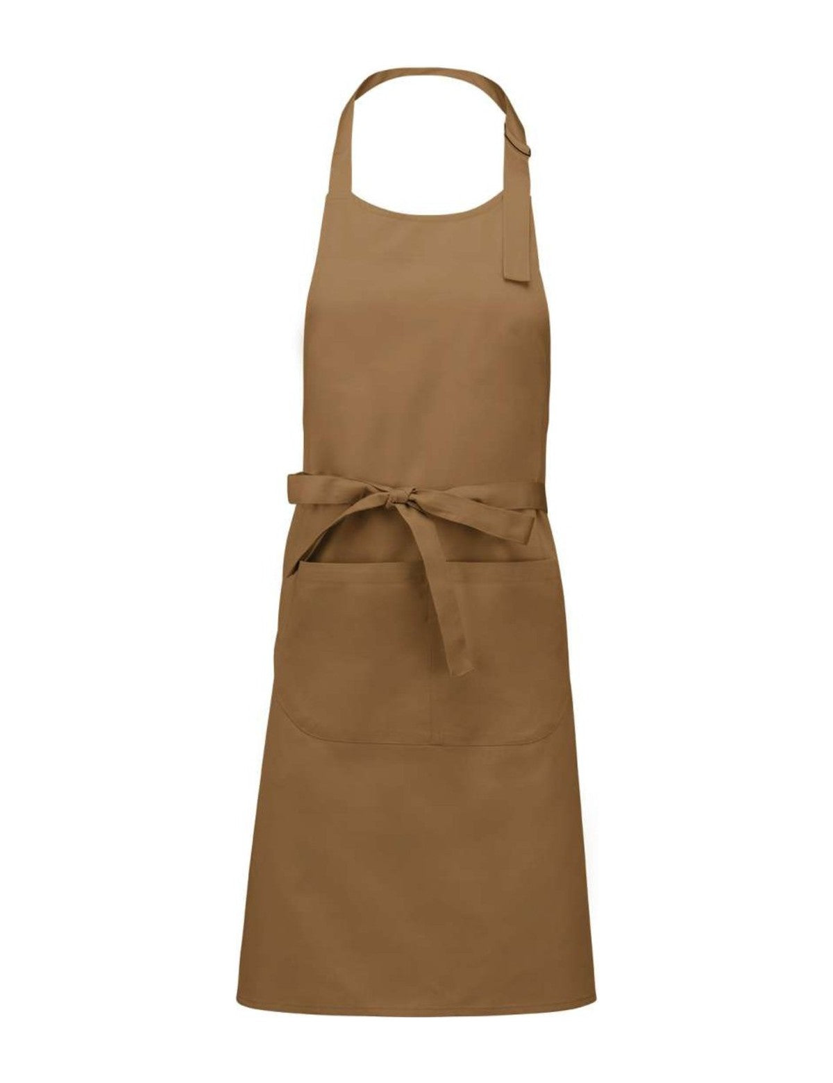 Tablier de Cuisine Léger, moutarde, de face