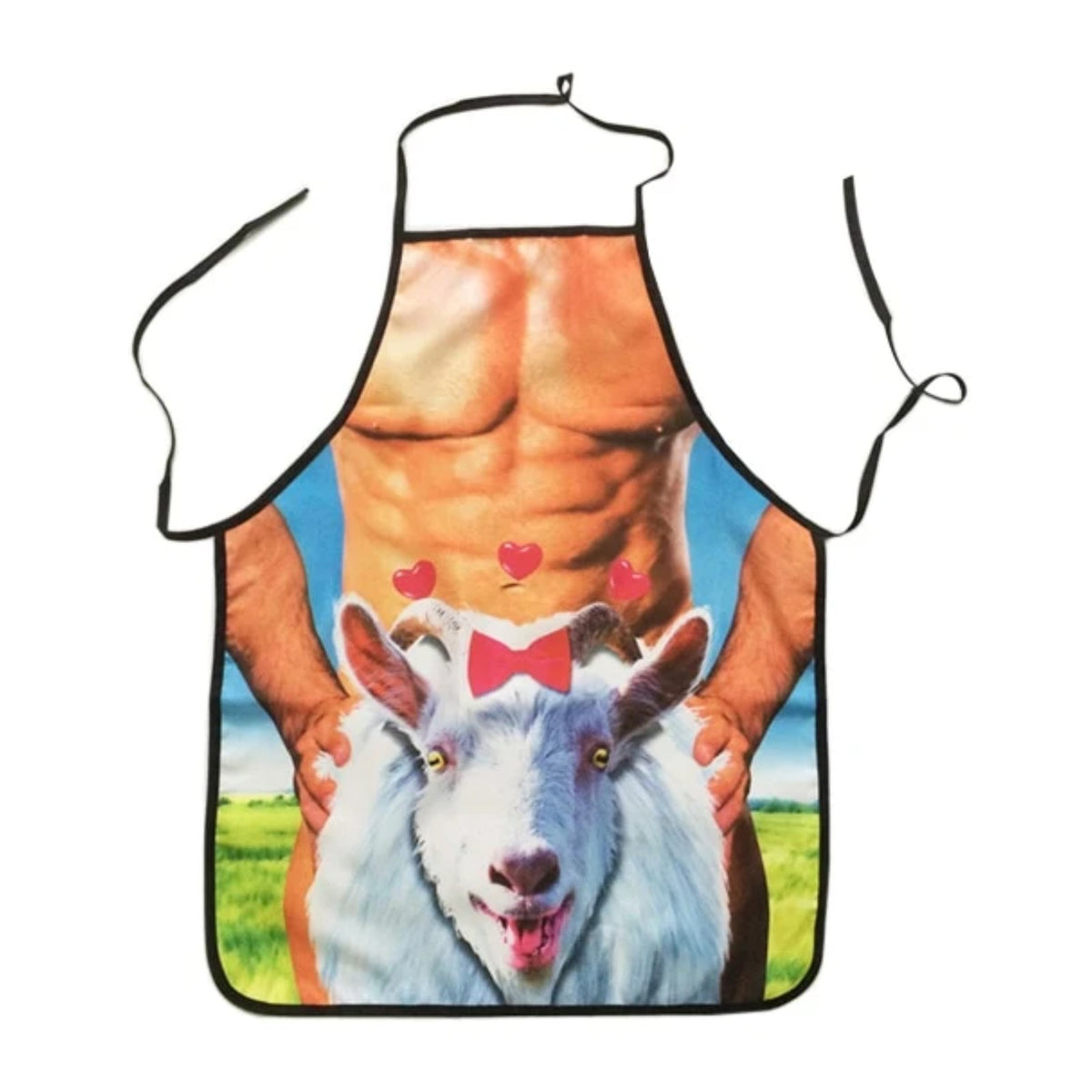 Tablier Rigolo Chèvre, imprimé chèvre