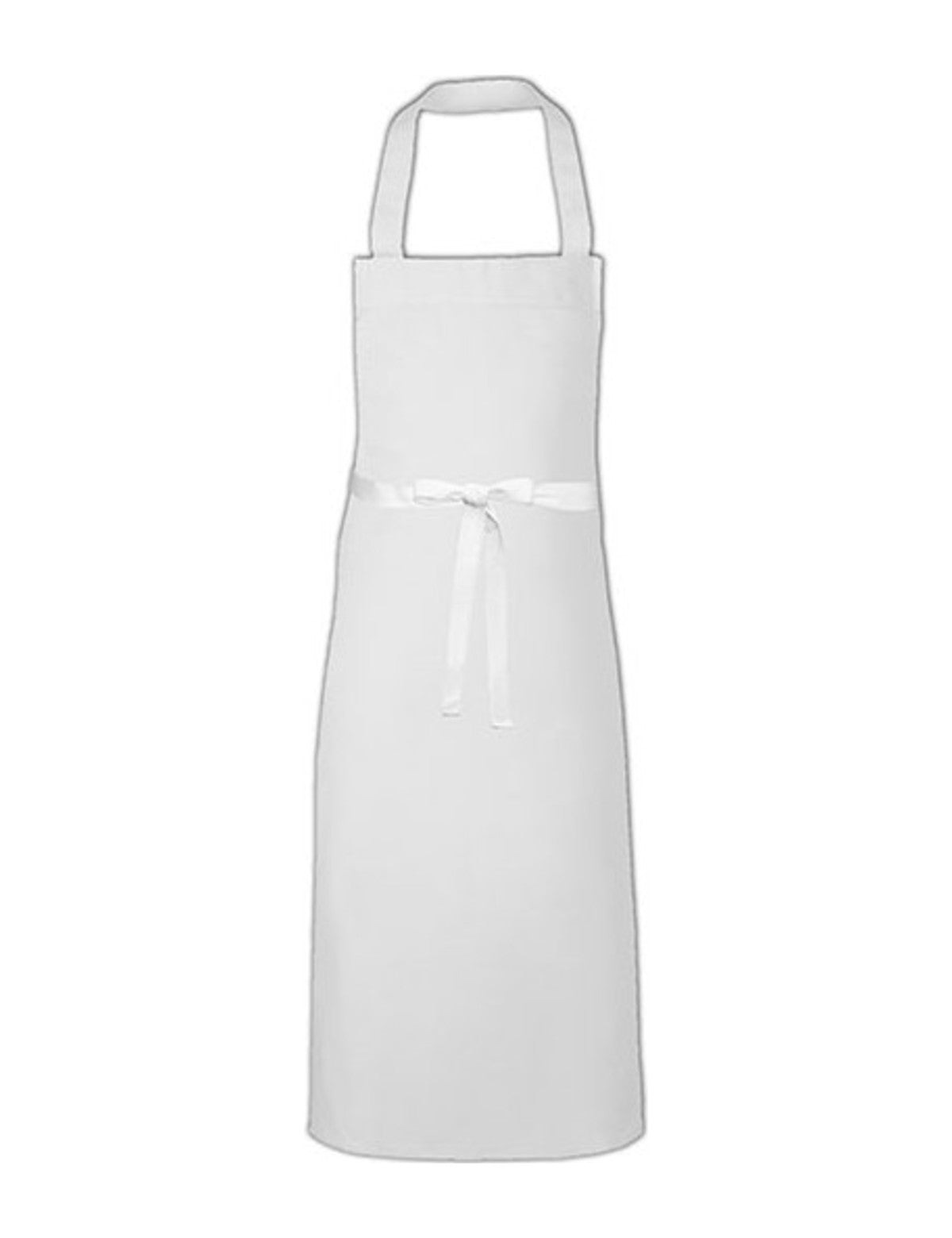 Tablier de Cuisine Personnalisé, blanc, de face