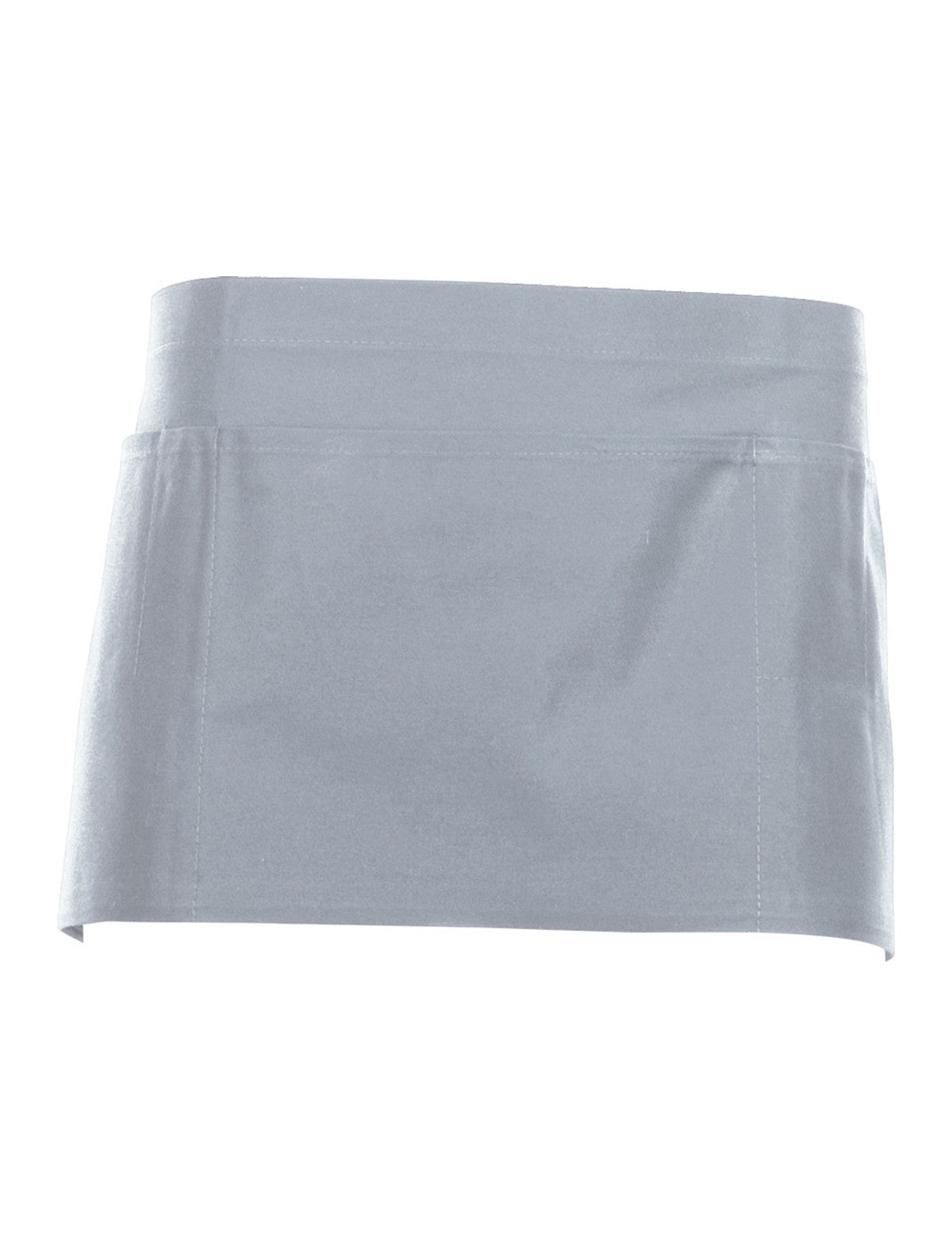 Tablier de Bar, gris clair, de face