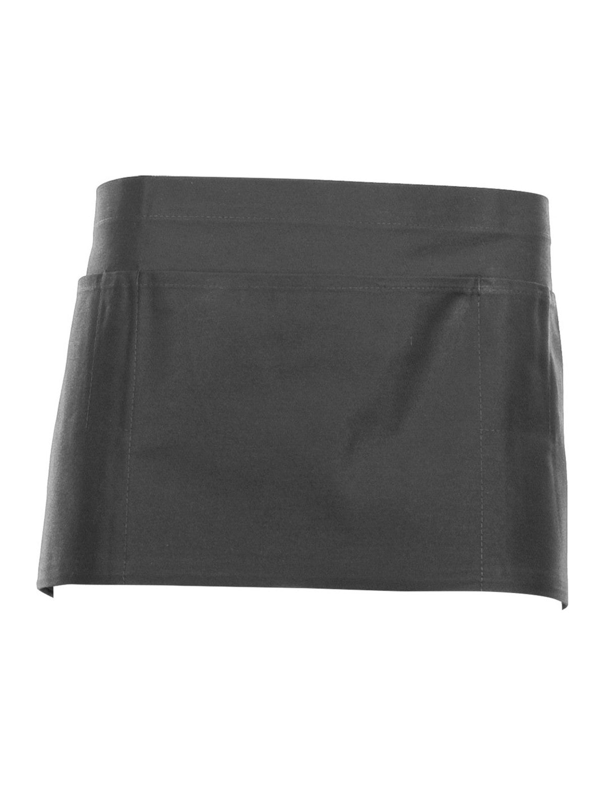 Tablier de Bar, gris foncé, de face