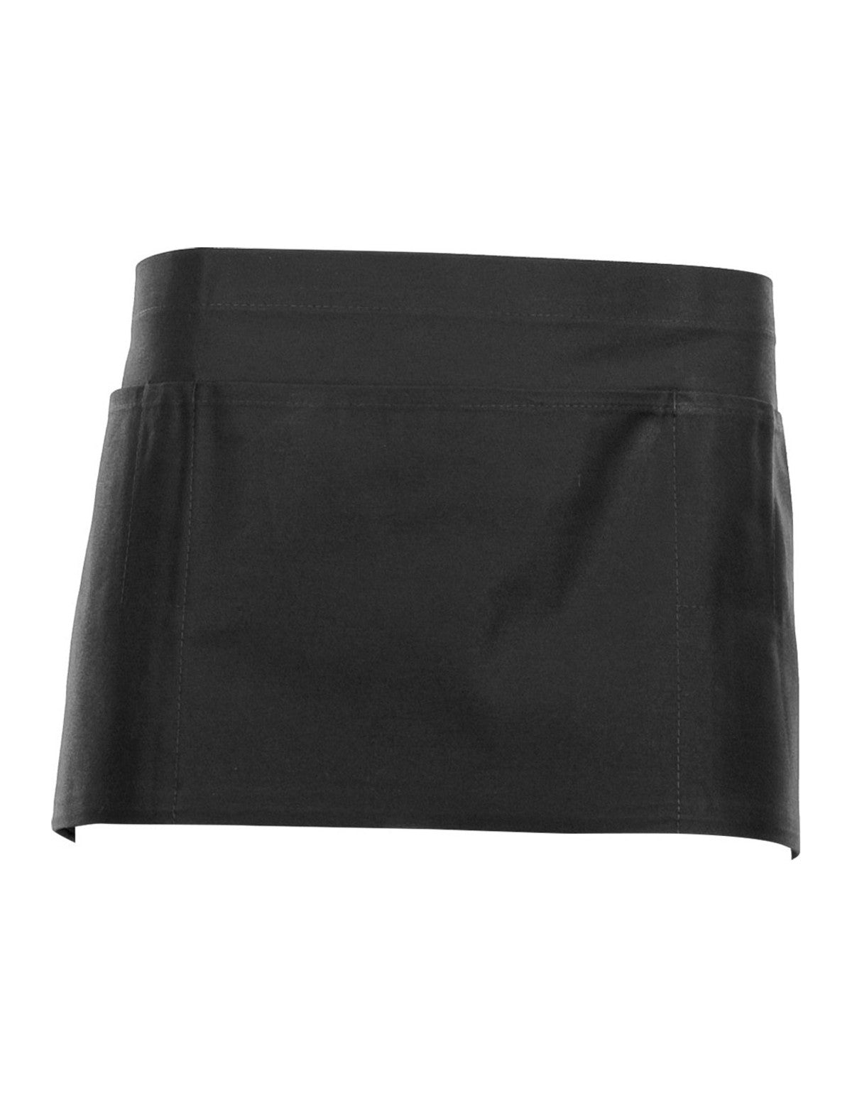 Tablier de Bar, noir, de face