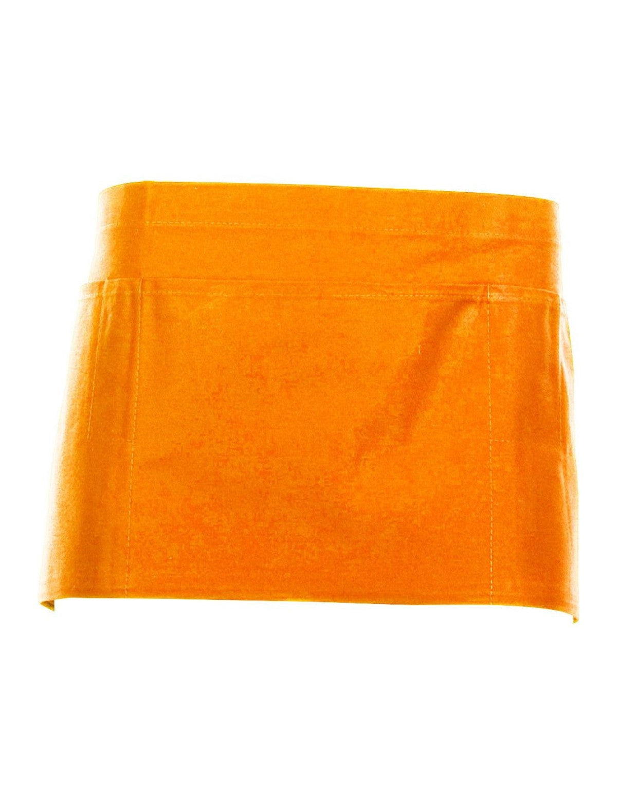 Tablier de Bar, orange, de face