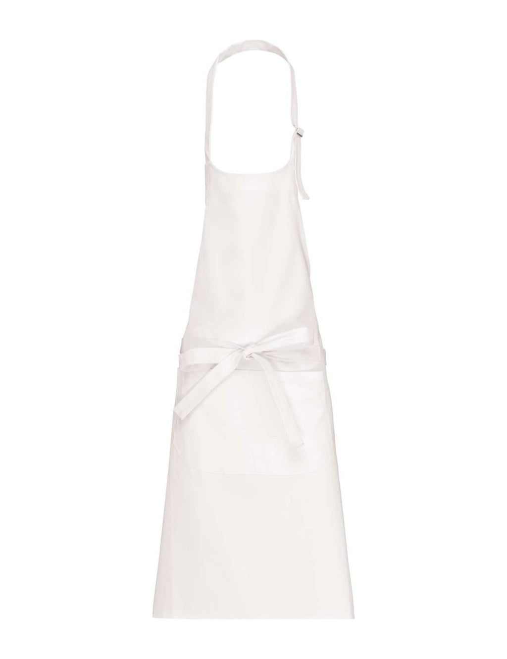 Tablier de Boulanger, blanc, de face